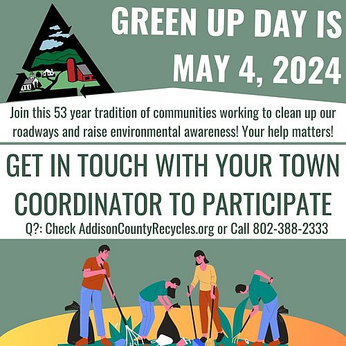 May the fourth be with you! This upcoming Saturday, participate in Green Up Day. Once a year, our vibrant community...
