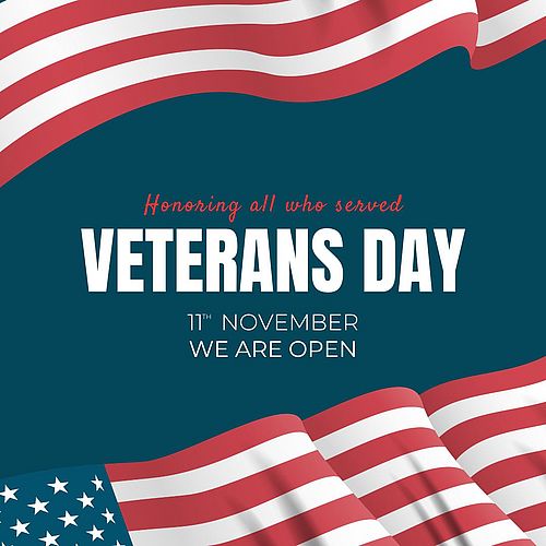 Thank you to all of our military veterans. We are...