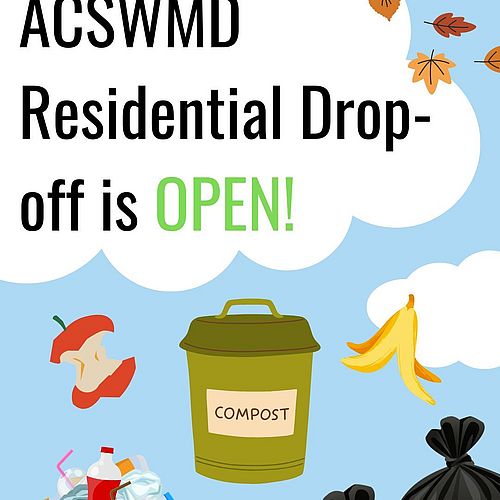 ACSWMD's residential drop-off facility in New...